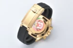 Rolex Daytona 116518 Champagne Dial – Full Gold with Black Rubber Strap - Image 7