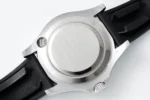 Rolex Yacht-Master 42mm Black Dial Diamond Bezel Rubber Strap Watch - Image 8