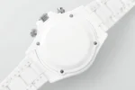 Rolex Daytona Ceramic Watch – White Strap, Turquoise Dial - Image 8
