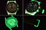 Rolex Daytona Carbon Fiber Custom Edition – Champagne Dial, Brown Strap, Enhanced Night Glow Case - Image 9
