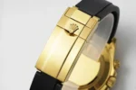 Rolex Daytona – Gold & Black Rubber Strap - Image 9