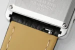Cartier Tank Must Watch Black Leather Strap - Image 3